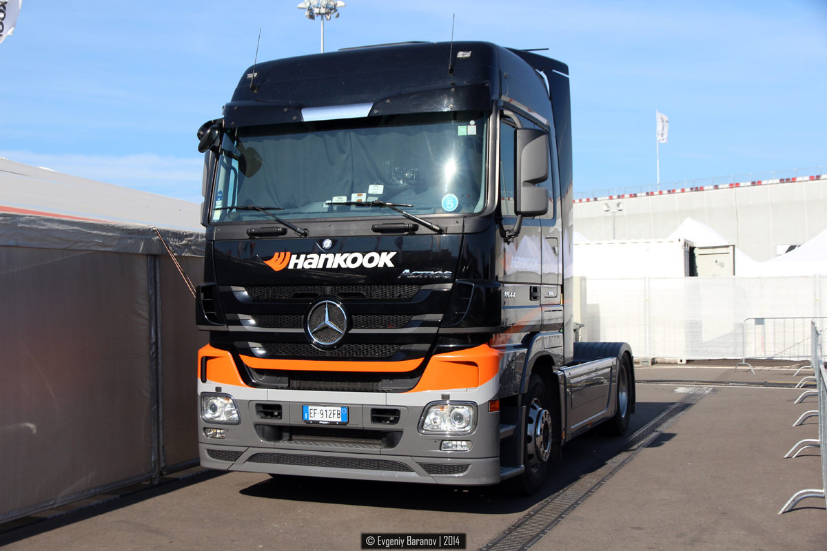 Италия, № EF 912FB — Mercedes-Benz Actros ('2009) 1844