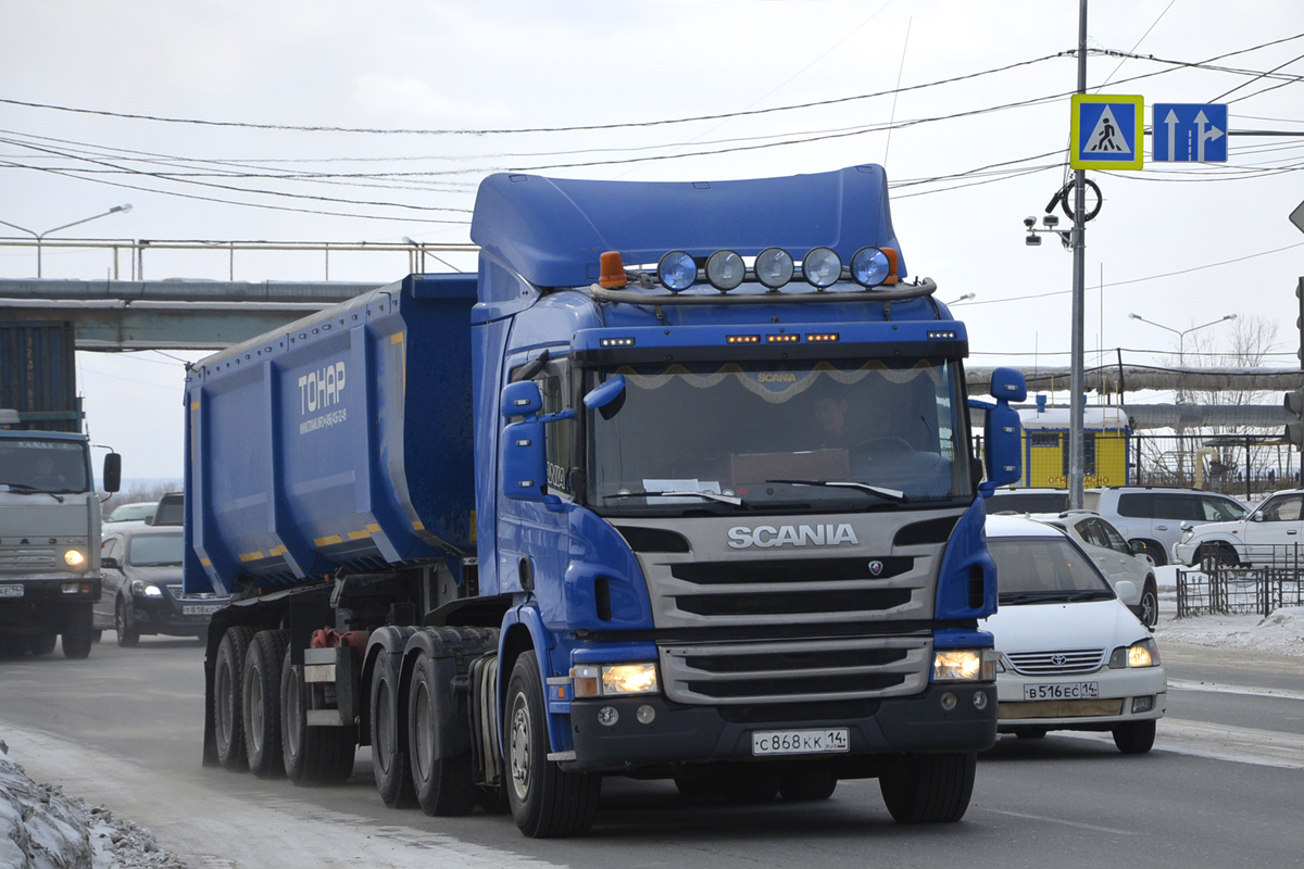 Саха (Якутия), № С 868 КК 14 — Scania ('2009, общая модель)