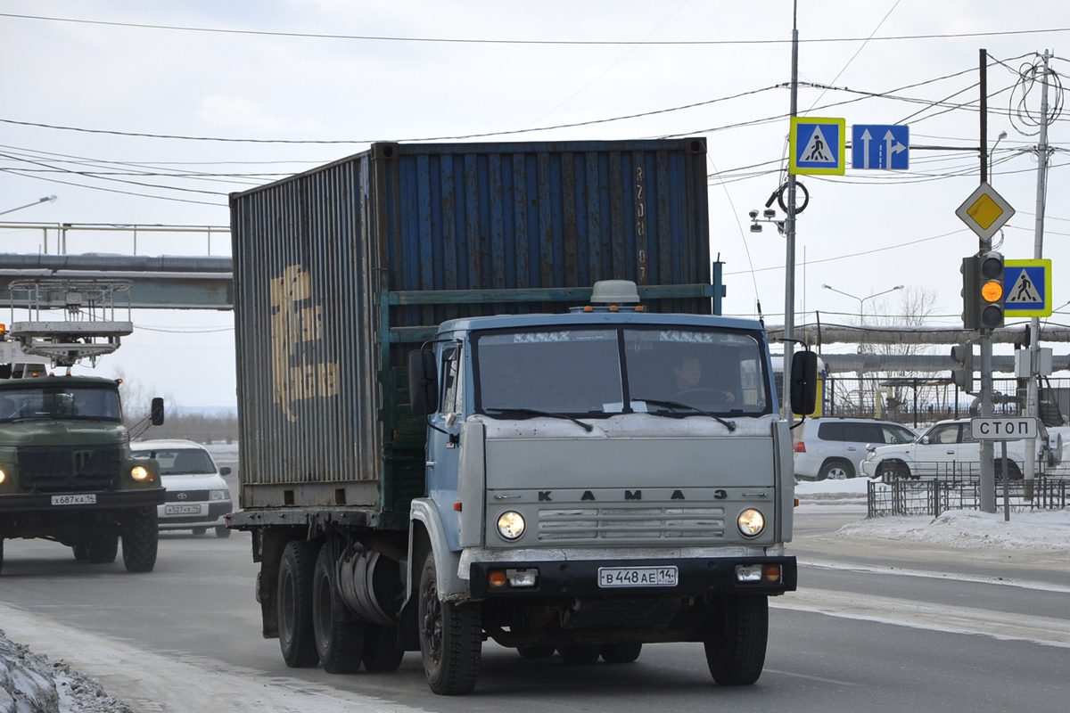 Саха (Якутия), № В 448 АЕ 14 — КамАЗ-53212