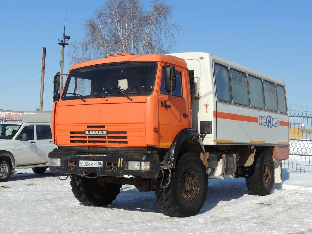 Удмуртия, № У 006 КР 18 — КамАЗ-4326-15 [43260R]