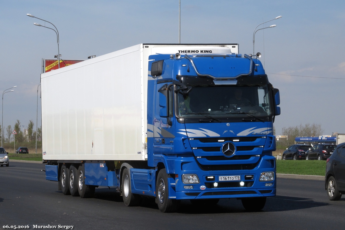 Санкт-Петербург, № Т 161 ТО 178 — Mercedes-Benz Actros ('2003) 1846