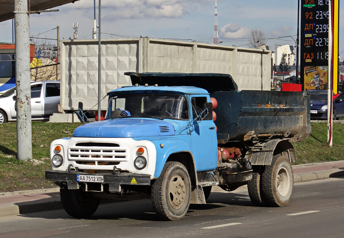 Львовская область, № АА 7512 ХВ — ЗИЛ-130 (общая модель)