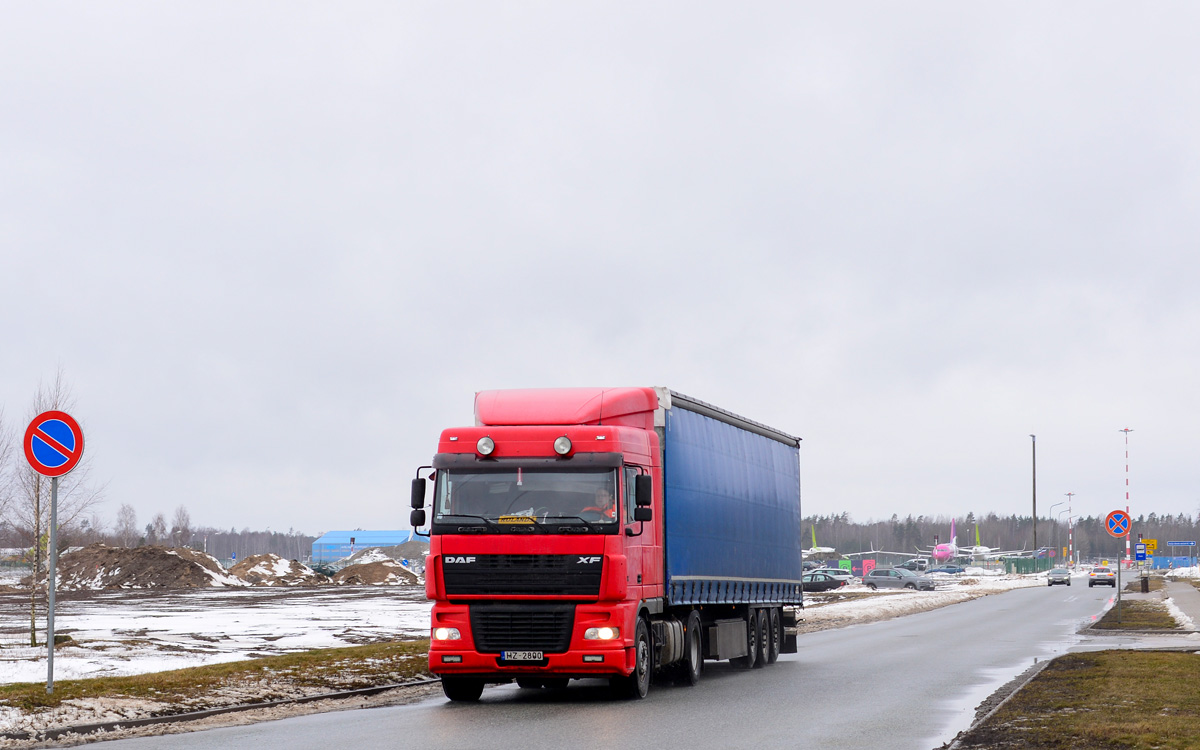 Латвия, № MZ-2800 — DAF XF105 FT