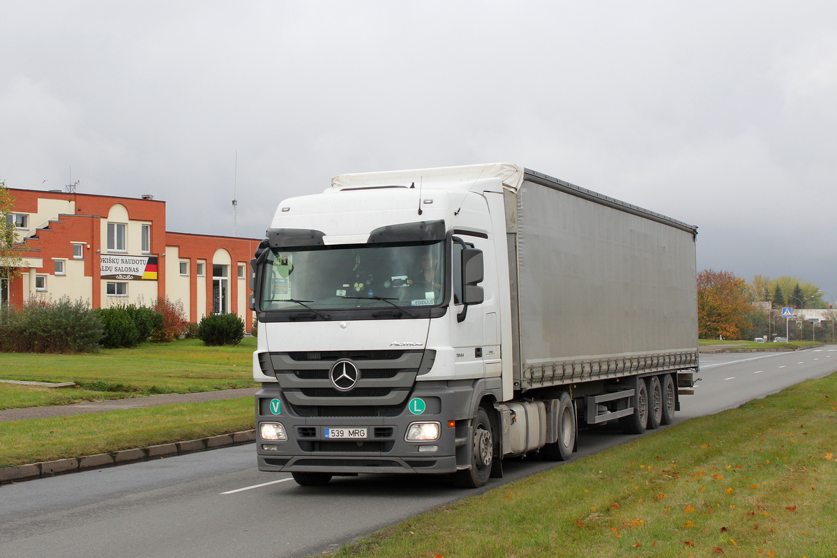 Эстония, № 539 MRG — Mercedes-Benz Actros ('2009) 1844