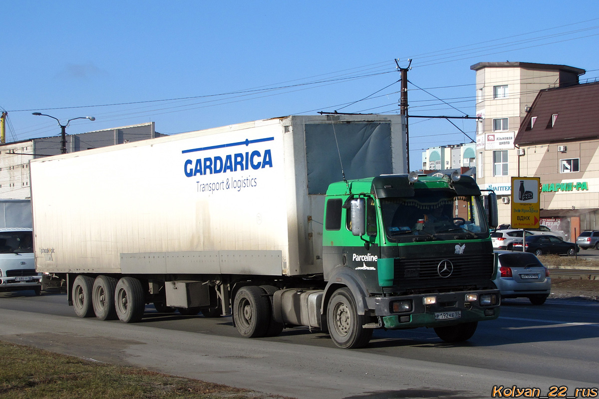 Омская область, № Р 192 КЕ 55 — Mercedes-Benz SK 1834