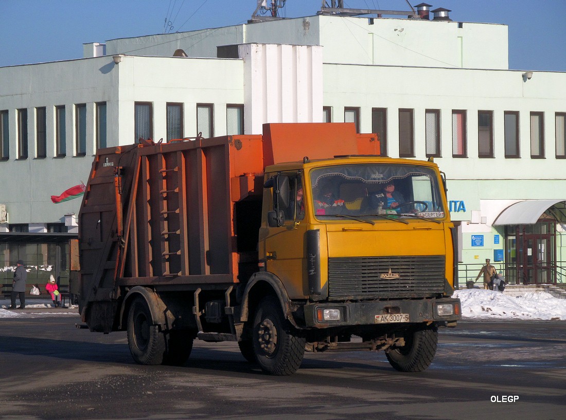 Минская область, № АК 3007-5 — МАЗ-5337 (общая модель)