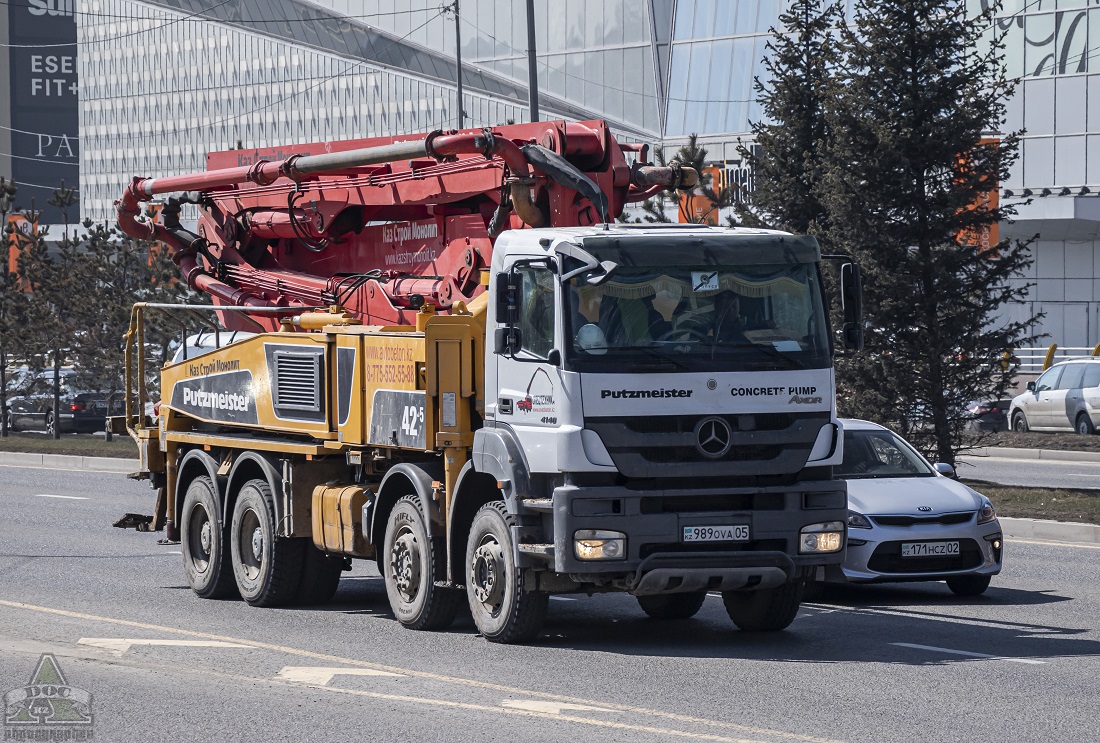 Алматинская область, № 989 OVA 05 — Mercedes-Benz Axor 4140