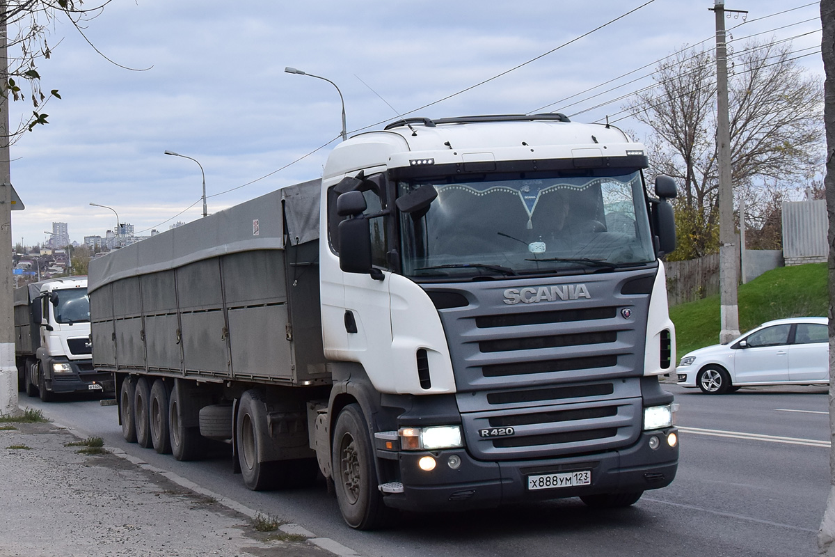 Краснодарский край, № Х 888 УМ 123 — Scania ('2009) R420