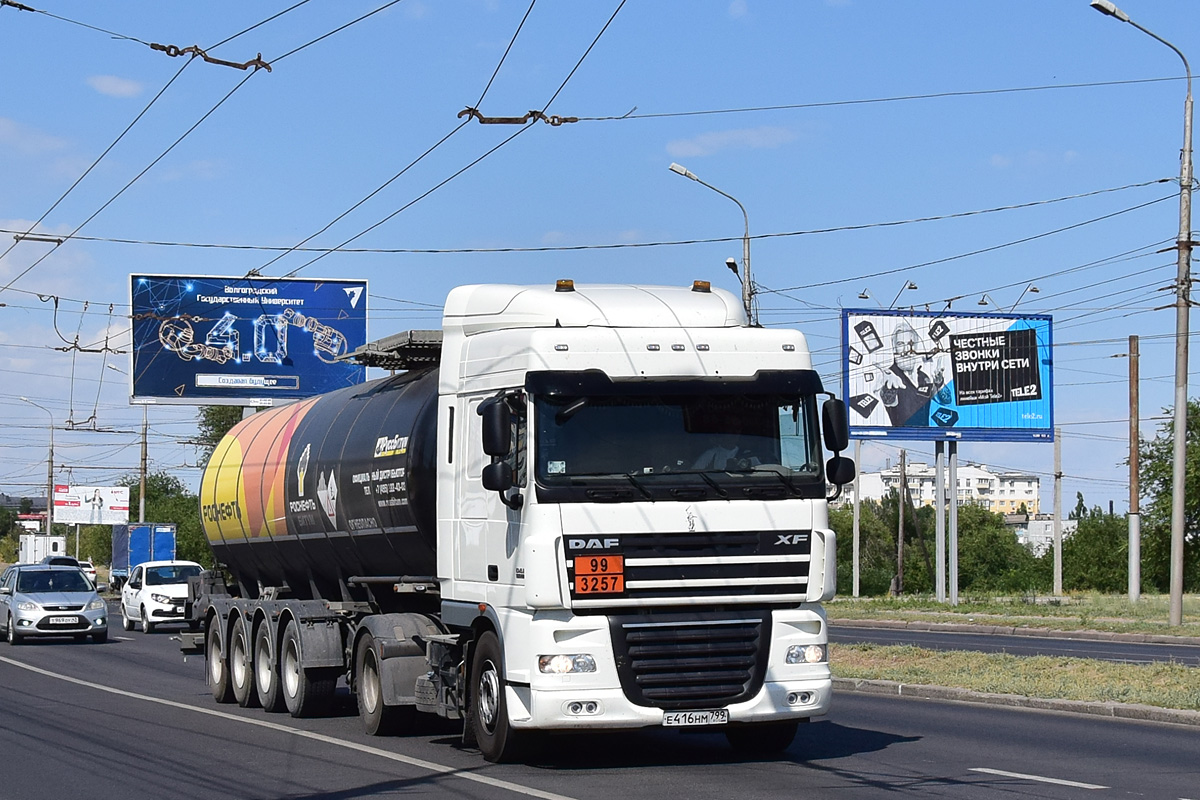 Чечня, № Е 416 НМ 799 — DAF XF105 FT