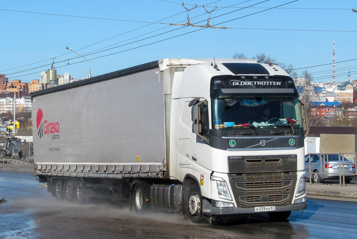 Смоленская область, № Е 039 НХ 67 — Volvo ('2012) FH.460 [X9P]