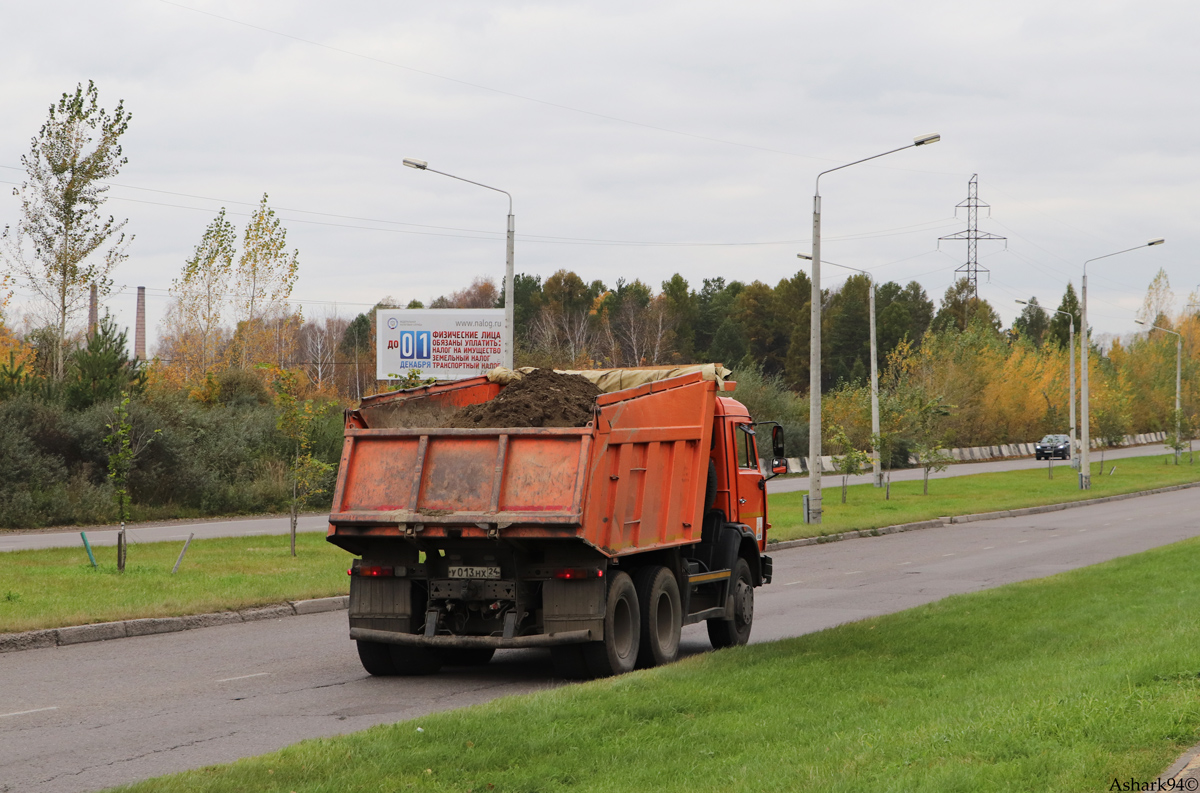 Красноярский край, № У 013 НХ 24 — КамАЗ-65115-13 [65115N]