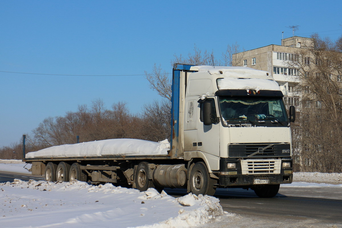 Омская область, № С 190 СР 55 — Volvo ('1993) FH-Series