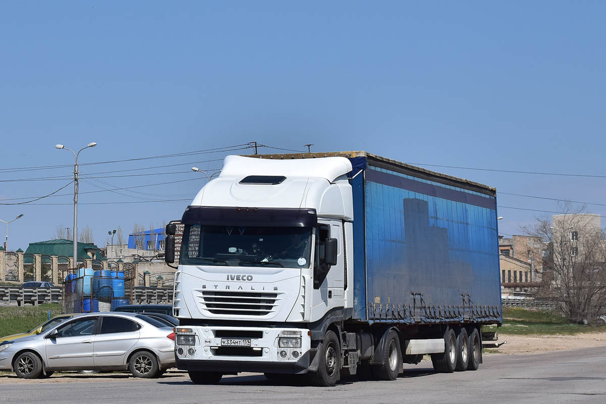 Пензенская область, № К 334 МТ 159 — IVECO Stralis ('2002) 430