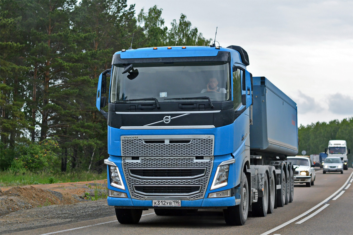 Свердловская область, № К 312 УВ 196 — Volvo ('2012) FH.460 [X9P]