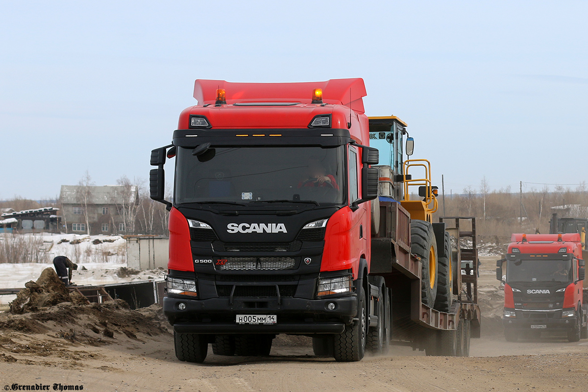 Саха (Якутия), № Н 005 ММ 14 — Scania ('2016) G500