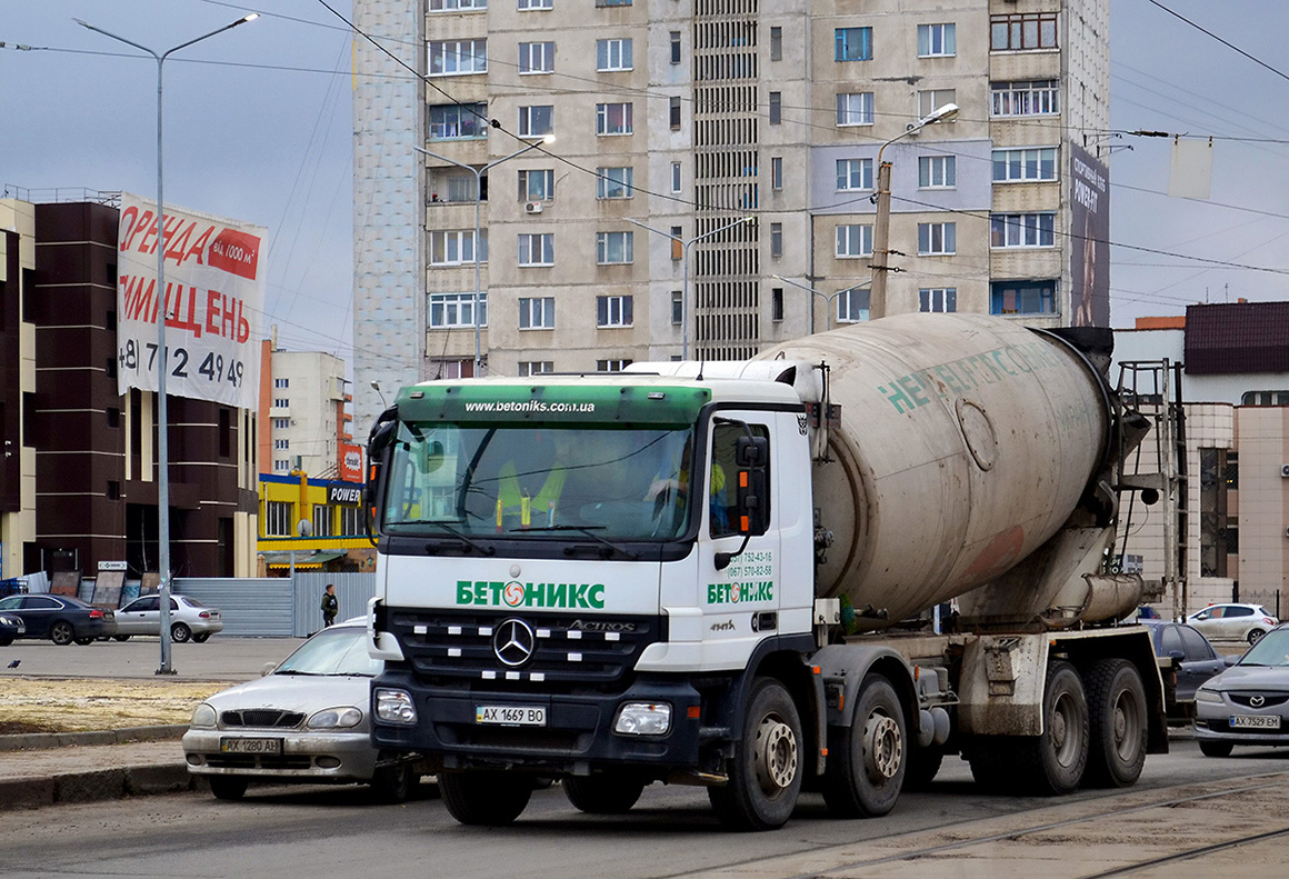 Харьковская область, № АХ 1669 ВО — Mercedes-Benz Actros ('2009) 4141