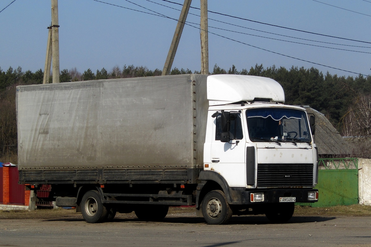 Гродненская область, № АМ 0466-4 — МАЗ-4370 (общая модель)