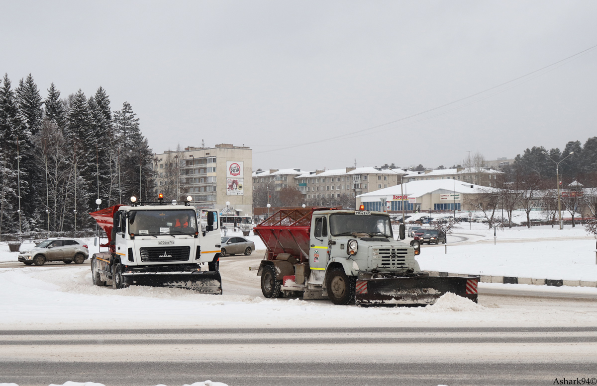 Красноярский край, № Н 706 ОЕ 124 — МАЗ-5340C2; Красноярский край, № Р 832 ВХ 24 — ЗИЛ-433362