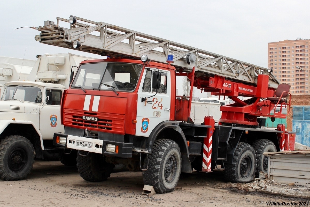 Ростовская область, № М 156 ХС 61 — КамАЗ-43114-15 [43114R]