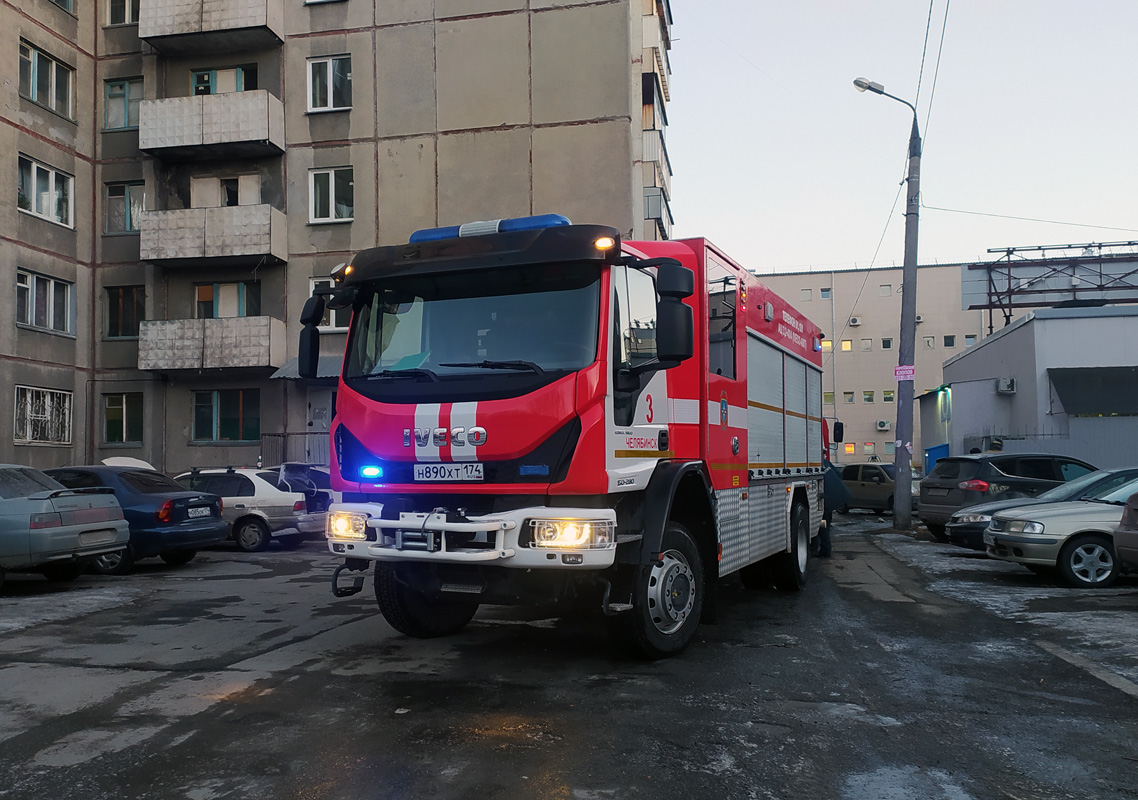 Челябинская область, № Н 890 ХТ 174 — IVECO-AMT EuroCargo ('2015)