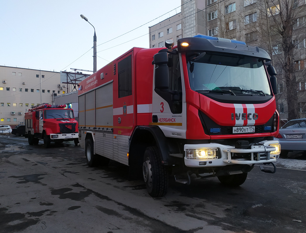 Челябинская область, № Н 890 ХТ 174 — IVECO-AMT EuroCargo ('2015)