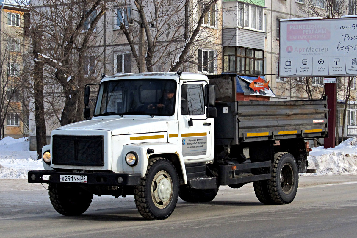 Алтайский край, № Х 291 УМ 22 — ГАЗ-3309