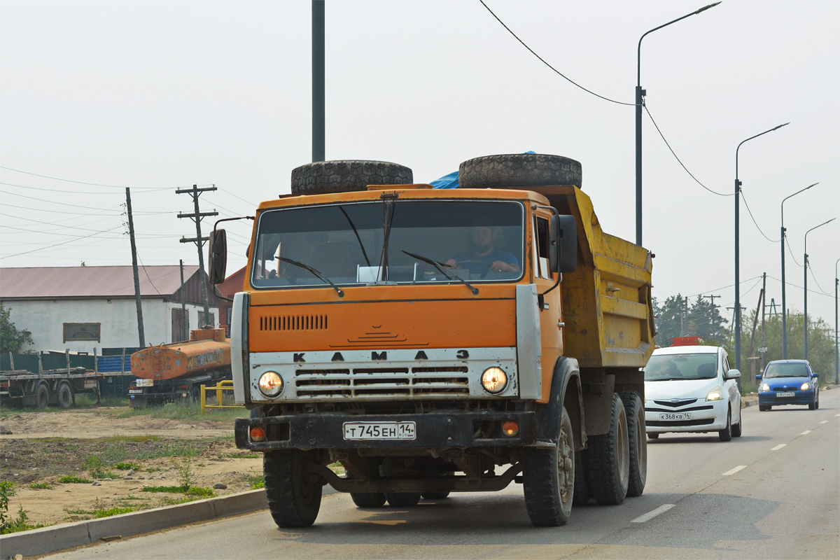 Саха (Якутия), № Т 745 ЕН 14 — КамАЗ-5511