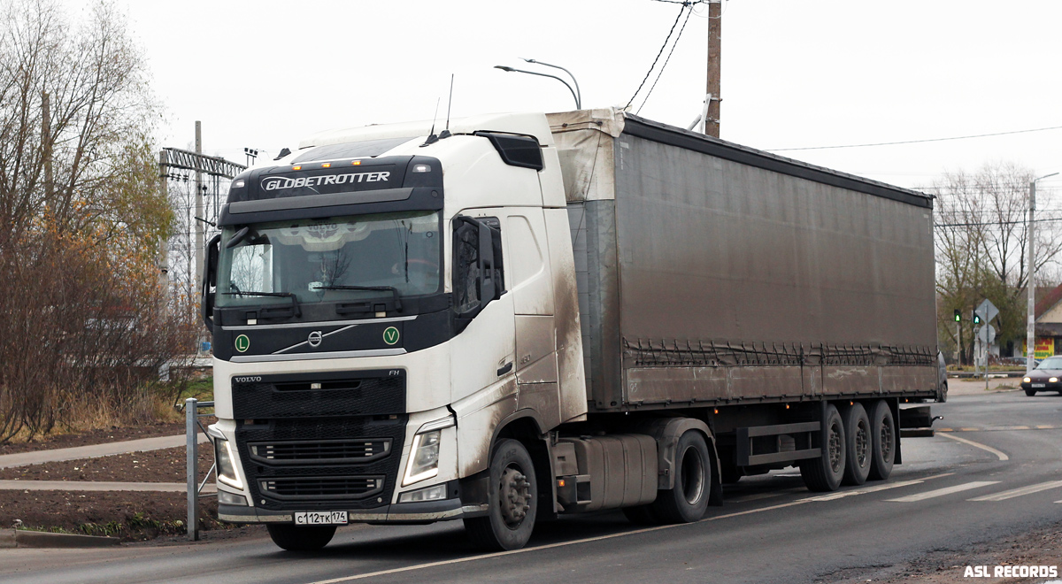 Челябинская область, № С 112 ТК 174 — Volvo ('2012) FH.460 [X9P]