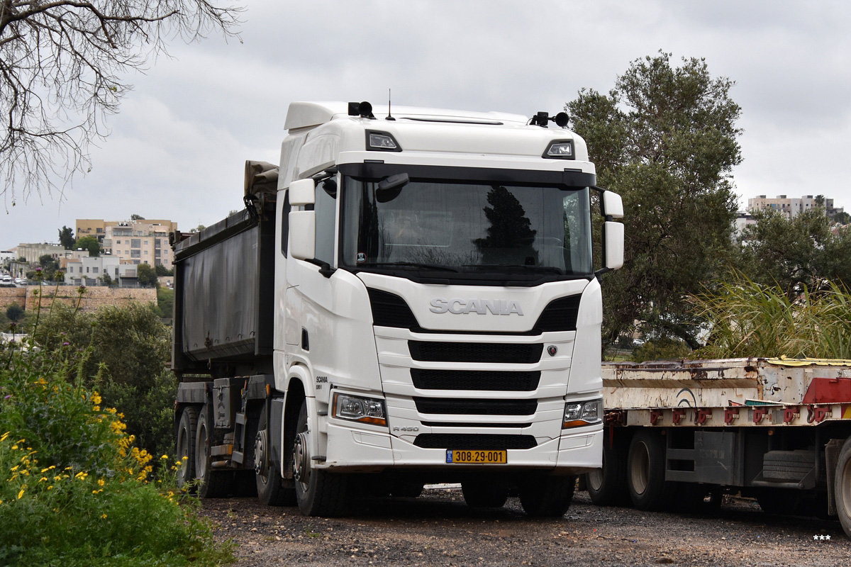 Израиль, № 308-29-001 — Scania ('2016) R450