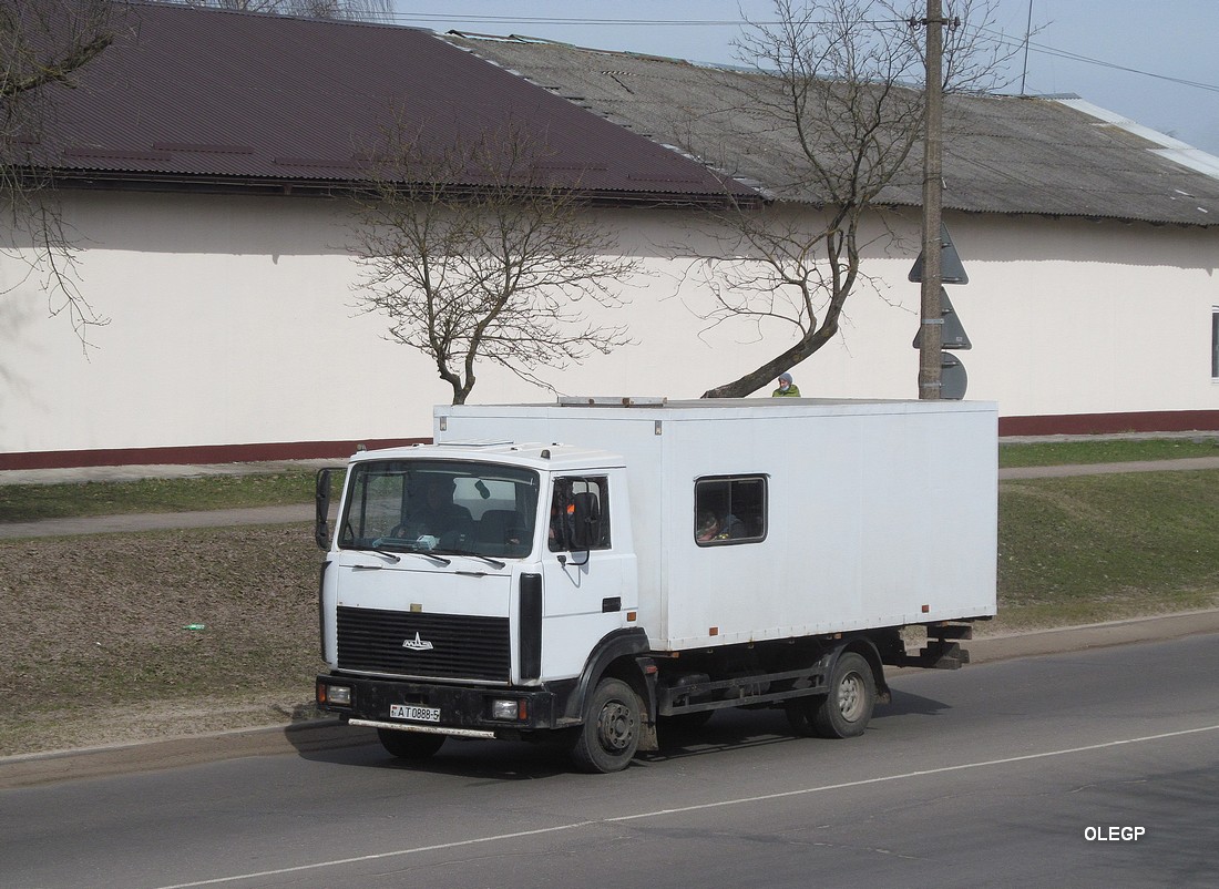 Минская область, № АТ 0888-5 — МАЗ-4370 (общая модель)