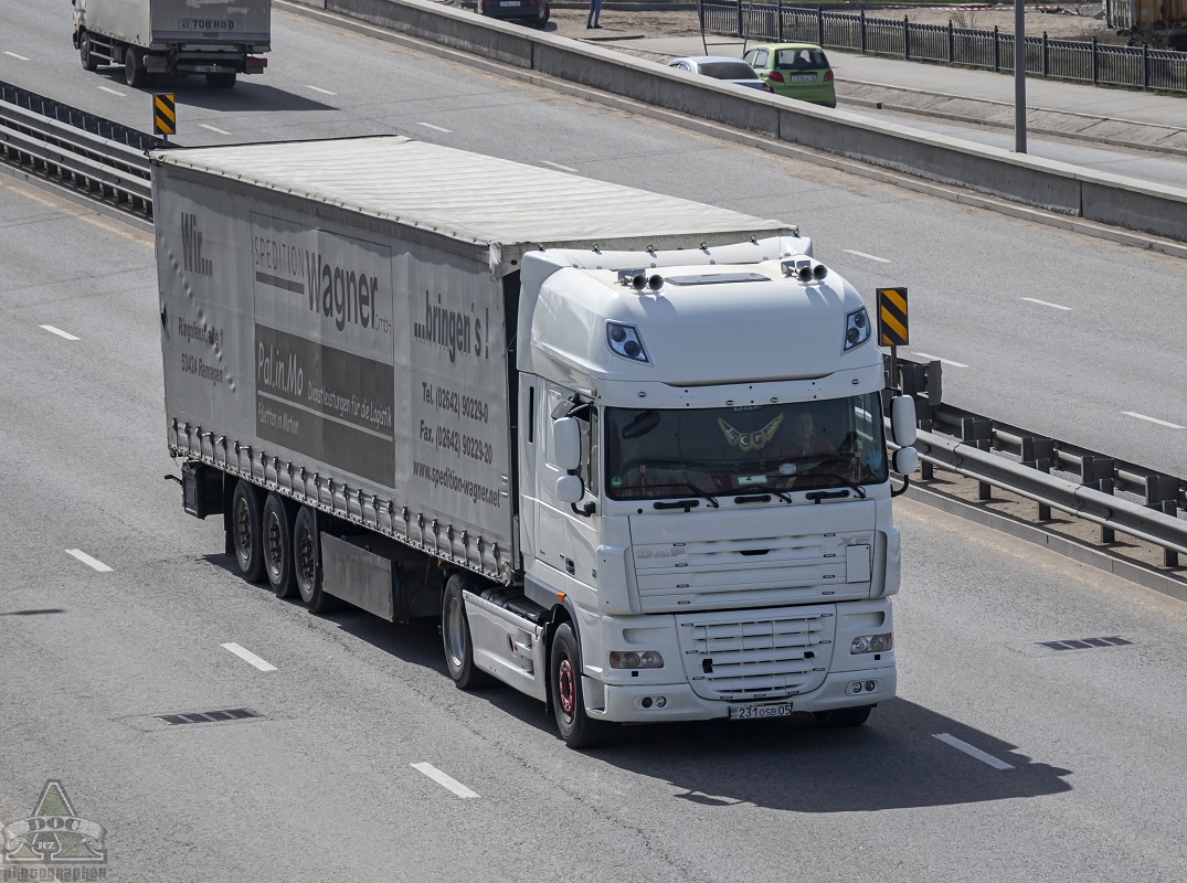 Алматинская область, № 231 OSB 05 — DAF XF105 FT