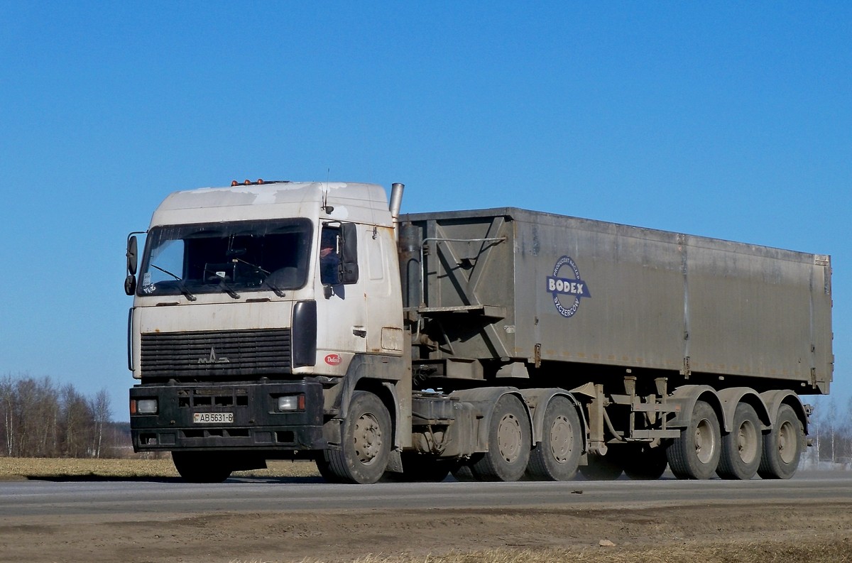 Могилёвская область, № АВ 5631-6 — МАЗ-6430 (общая модель)