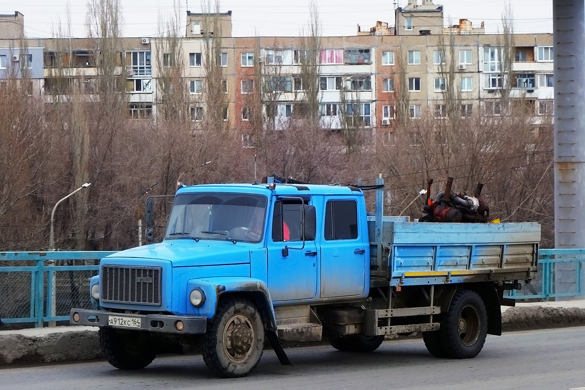 Саратовская область, № А 912 КС 164 — ГАЗ-3309