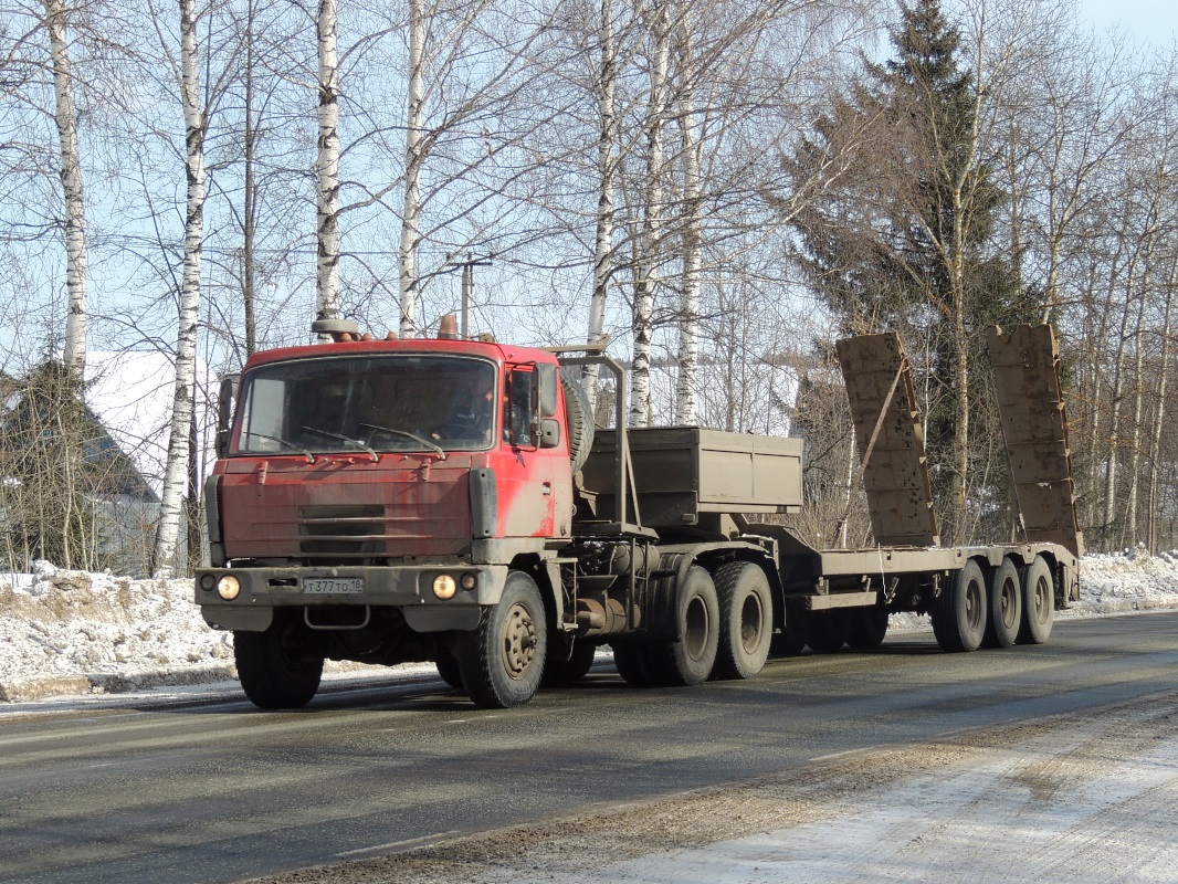 Удмуртия, № Т 377 ТО 18 — Tatra 815-2 S1