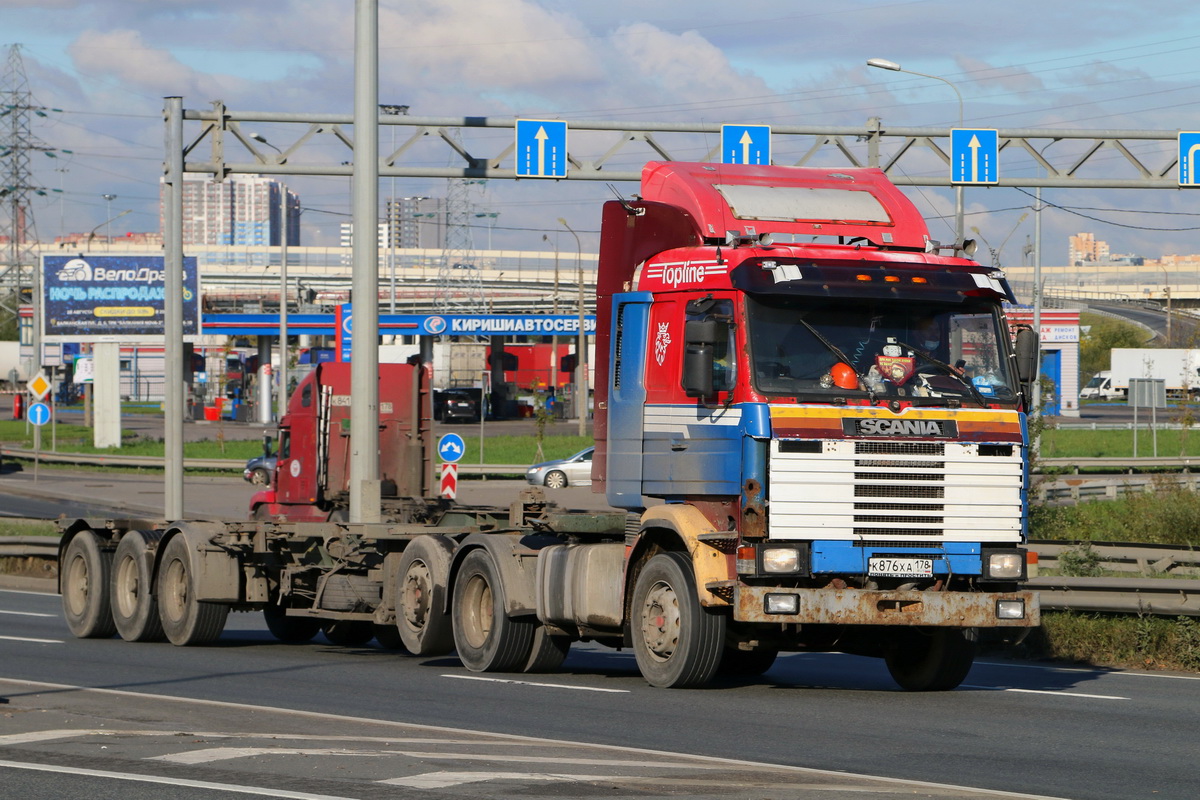 Санкт-Петербург, № К 876 ХА 178 — Scania (II) (общая модель)