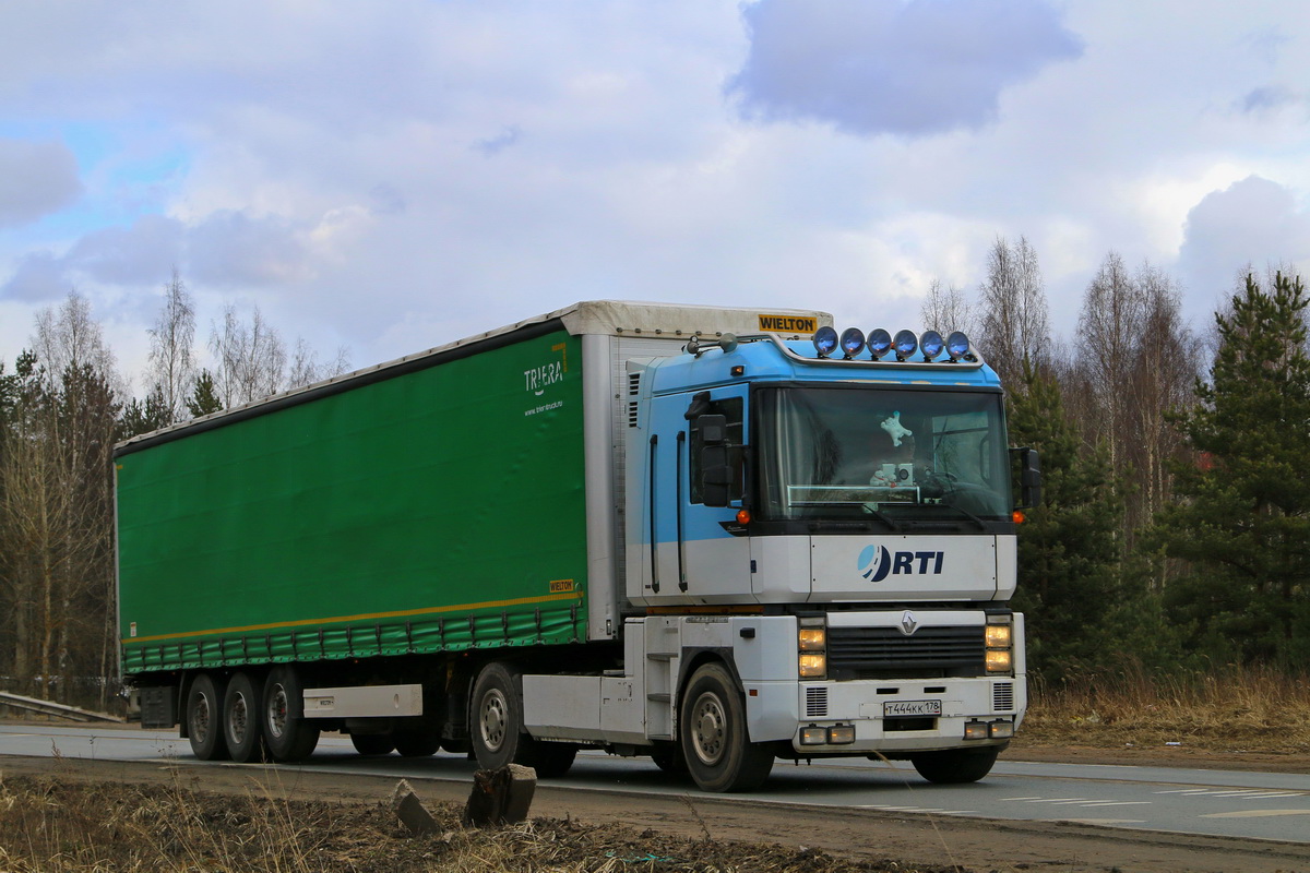 Санкт-Петербург, № Т 444 КК 178 — Renault Magnum Integral ('1997)