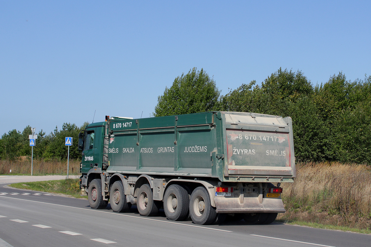 Литва, № KRU 717 — Mercedes-Benz Actros ('2003)