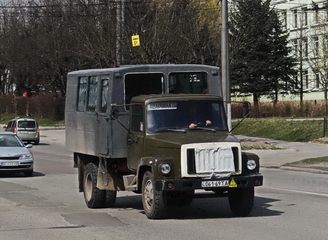 Львовская область, № 061-69 ТА — ГАЗ-3307