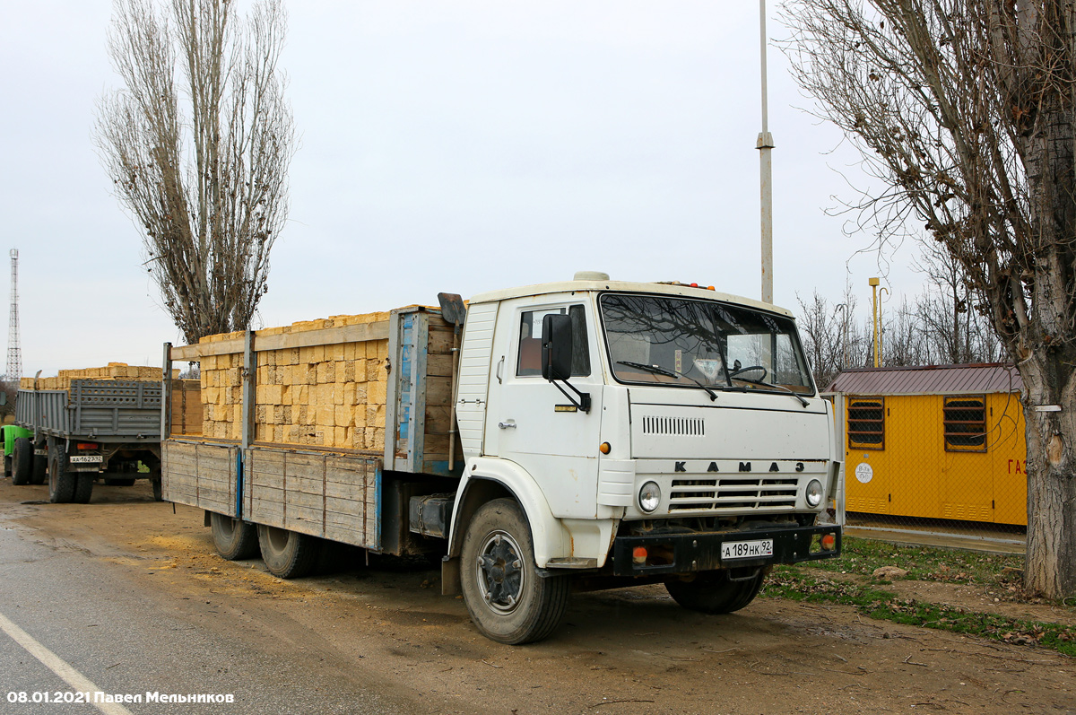 Севастополь, № А 189 НК 92 — КамАЗ-53212