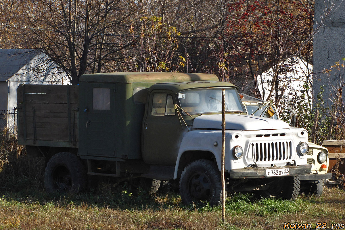 Алтайский край, № С 762 ВУ 22 — ГАЗ-52-04