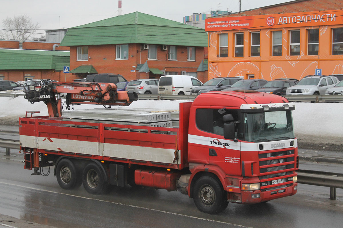 Московская область, № Н 529 ТН 90 — Scania ('1996) R114L