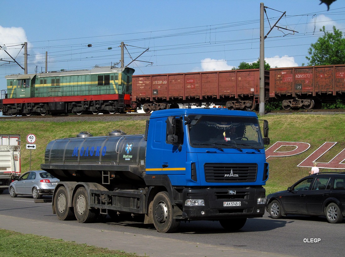 Витебская область, № АК 5745-2 — МАЗ-6312 (общая модель)