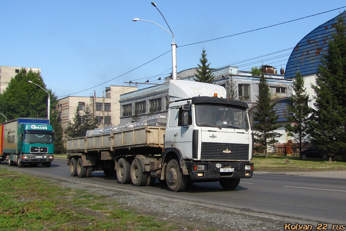 Алтайский край, № Т 381 ВК 22 — МАЗ-64229