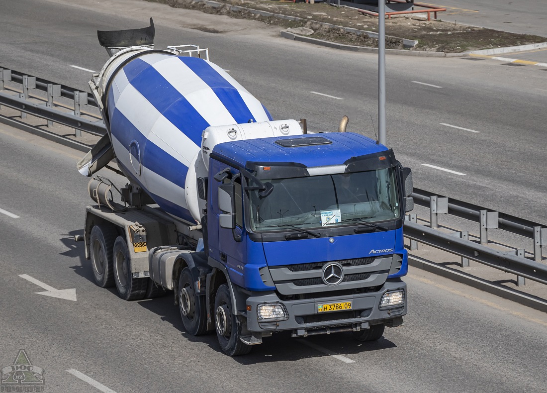 Карагандинская область, № H 3786 09 — Mercedes-Benz Actros ('2009) 4141