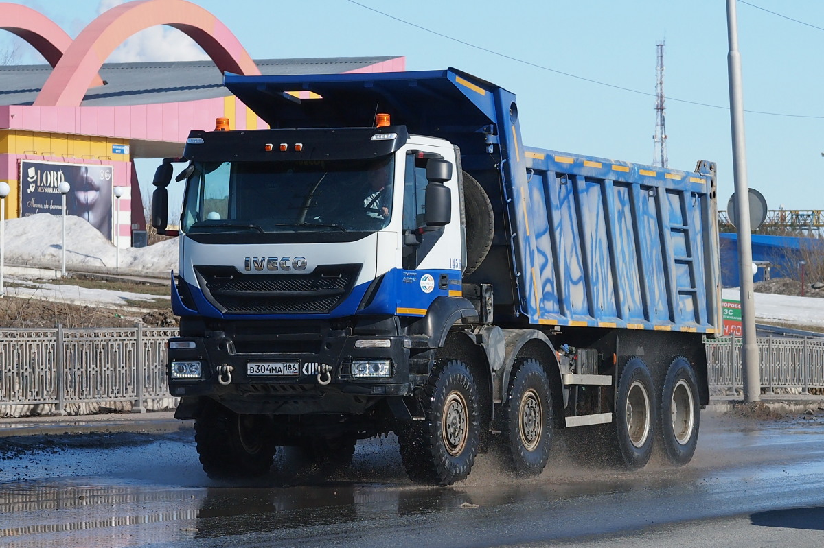 Ханты-Мансийский автоном.округ, № В 304 МА 186 — IVECO-AMT Trakker ('2013)