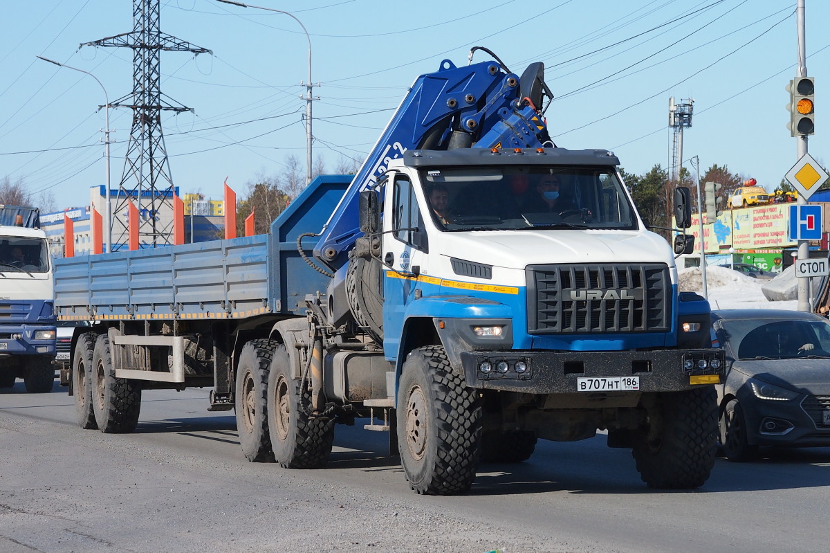 Ханты-Мансийский автоном.округ, № В 707 НТ 186 — Урал NEXT 4320-72