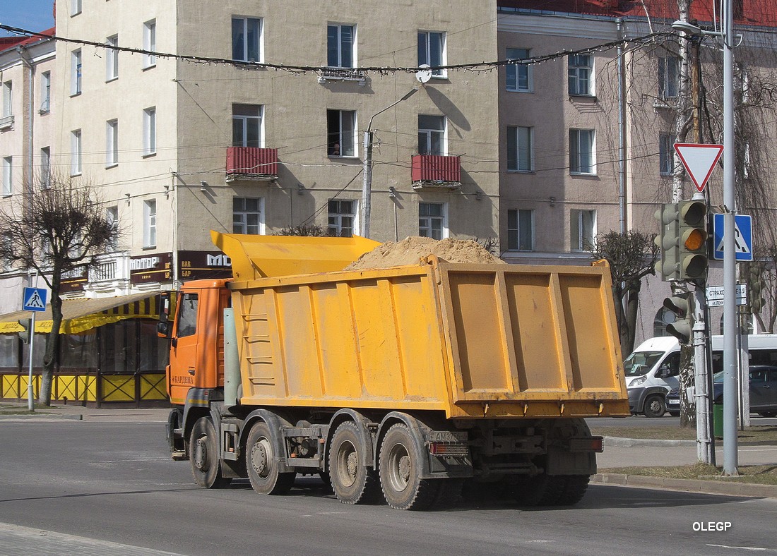 Гродненская область, № АМ 3756-4 — МАЗ-6516 (общая модель)