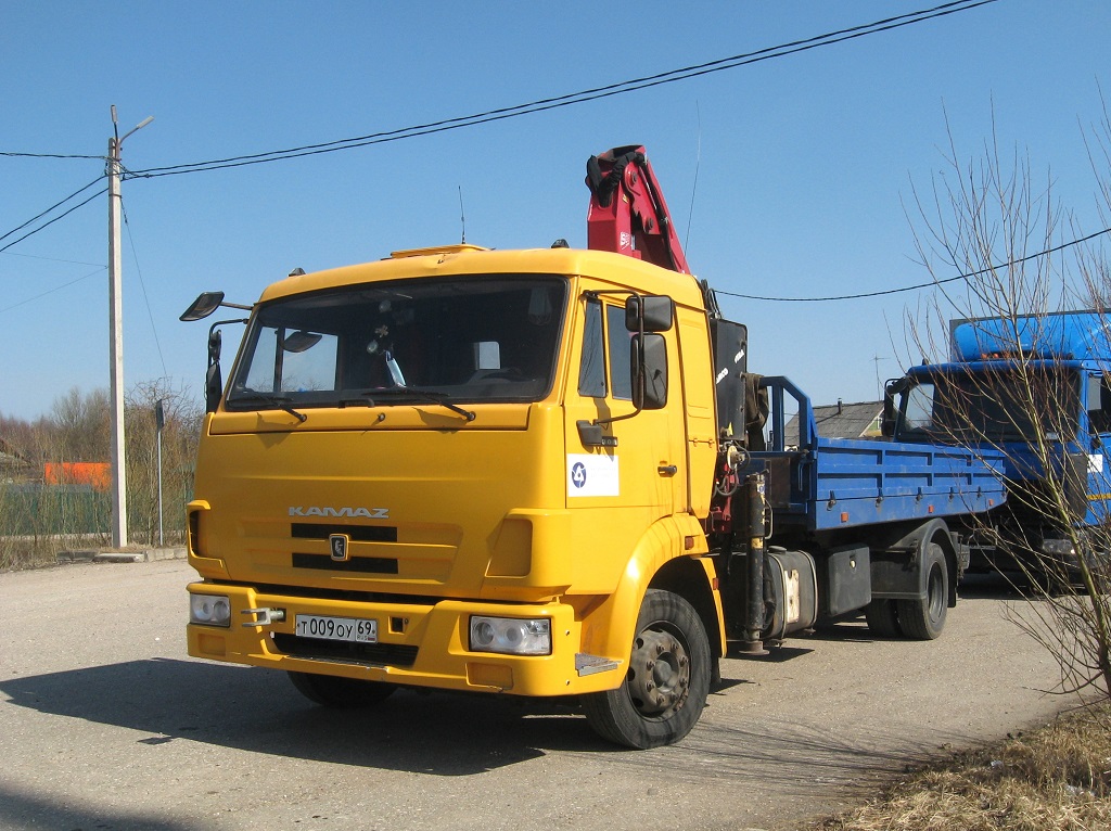 Тверская область, № Т 009 ОУ 69 — КамАЗ-4308-H3