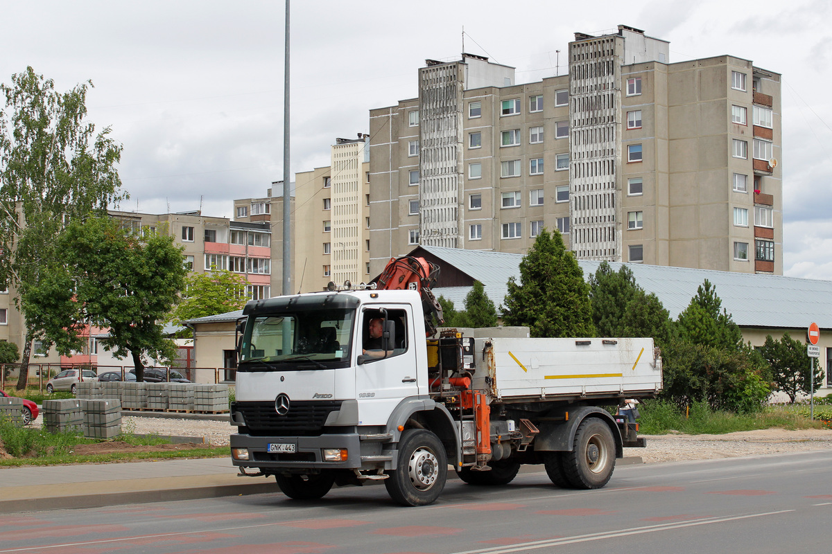 Литва, № GNK 443 — Mercedes-Benz Atego 1828