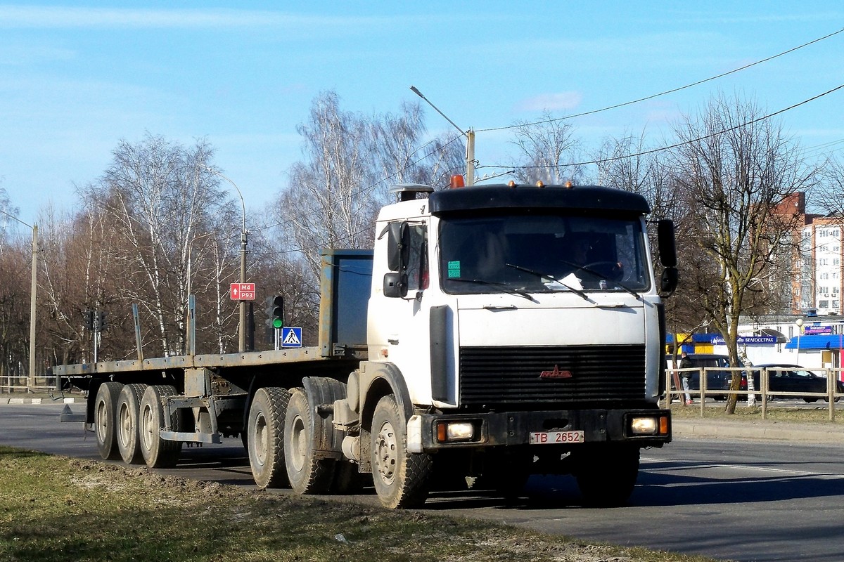 Могилёвская область, № ТВ 2652 — МАЗ-6422 (общая модель)